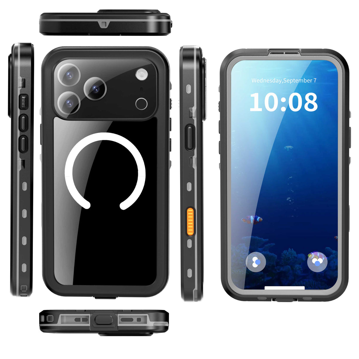 iPhone 17 Pro Max Waterproof Case Shockproof Case