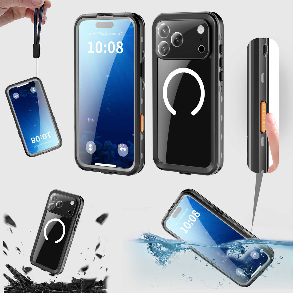 iPhone 17 Pro Max Waterproof Case Shockproof Case