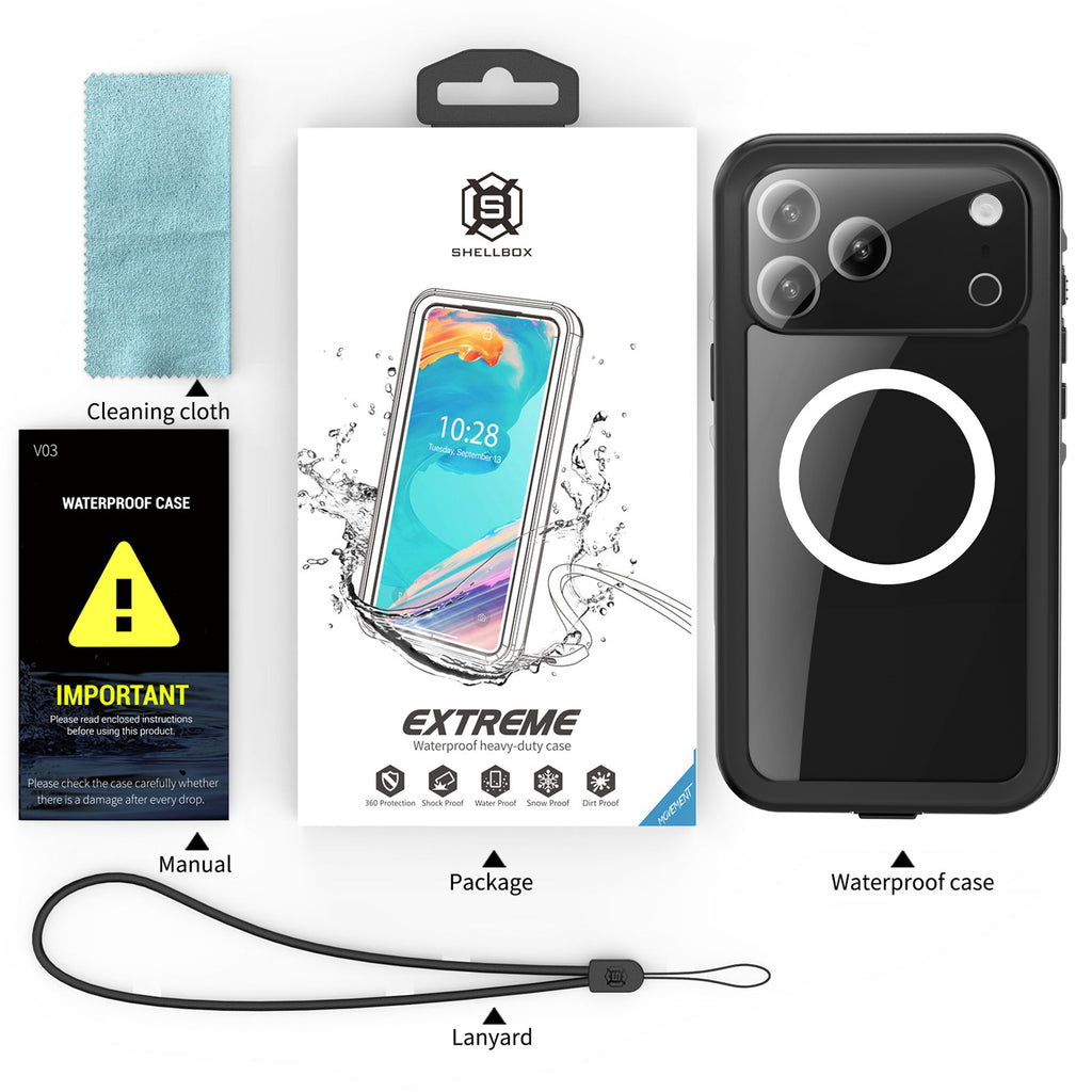 iPhone 17 Pro Max Waterproof Case Shockproof Case