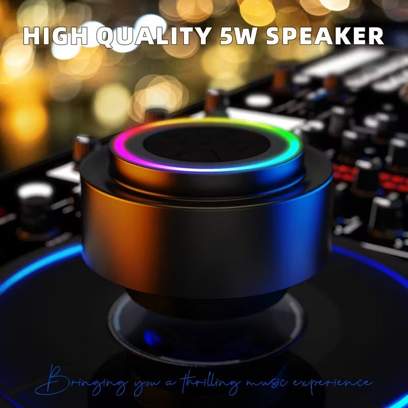 NNETM Portable Shower Speaker with Voice Assistant